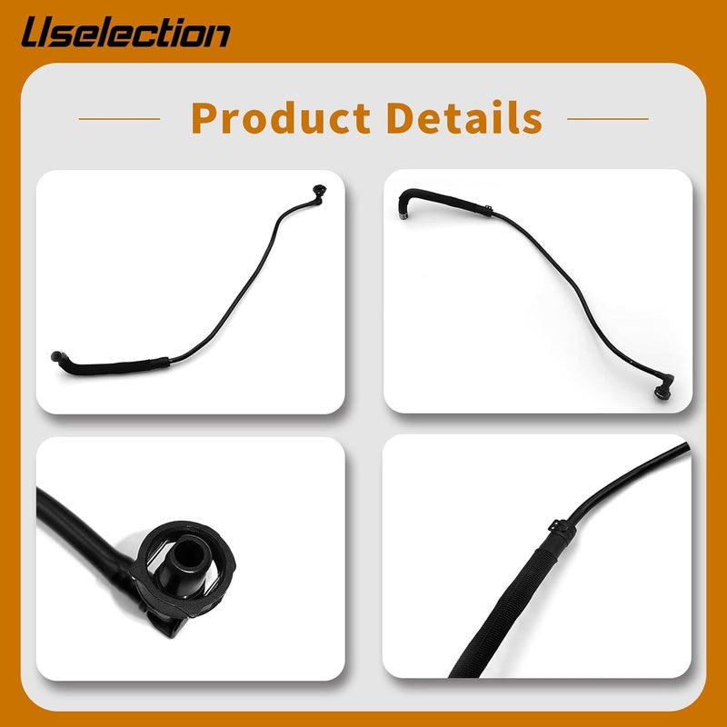 Uselection 8K0121081CA Engine Coolant Overflow Reservoir Tank Hose For Audi A4 S4 A5 8K0121081BT - Image 4
